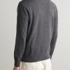 James Cashmere Half-Zip Sweater - BK