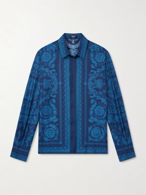 Printed Silk-Twill Shirt Printed Silk-Twill Shirt