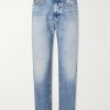 Embellished Straight-Leg Jeans