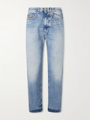 Embellished Straight-Leg Jeans Embellished Straight-Leg Jeans