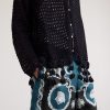 Mythic Baroque Straight-Leg Printed Silk-Twill Shorts - CU