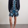 Camp-Collar Printed Silk-Twill Shirt - OU Camp-Collar Printed Silk-Twill Shirt - OU