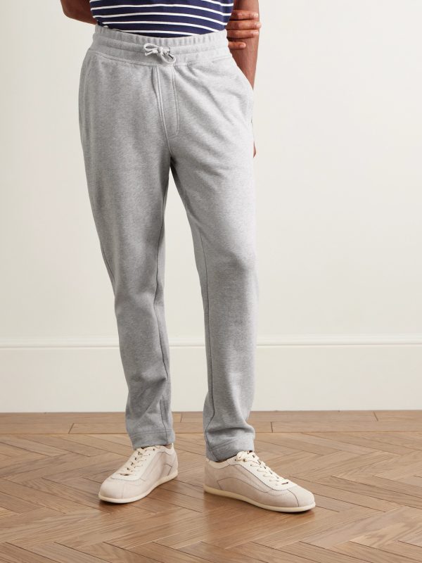 Slim-Fit Organic Cotton-Jersey Sweatpants - FR Slim-Fit Organic Cotton-Jersey Sweatpants - FR