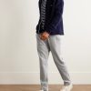 Slim-Fit Organic Cotton-Jersey Sweatpants - OU Slim-Fit Organic Cotton-Jersey Sweatpants - OU