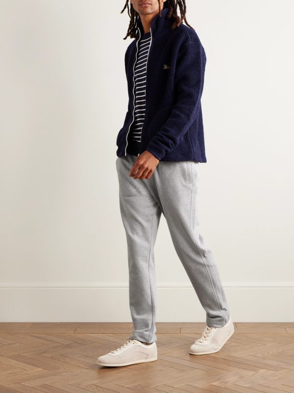 Slim-Fit Organic Cotton-Jersey Sweatpants - OU Slim-Fit Organic Cotton-Jersey Sweatpants - OU