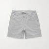 Straight-Leg Organic Cotton-Jersey Drawstring Shorts Straight-Leg Organic Cotton-Jersey Drawstring Shorts