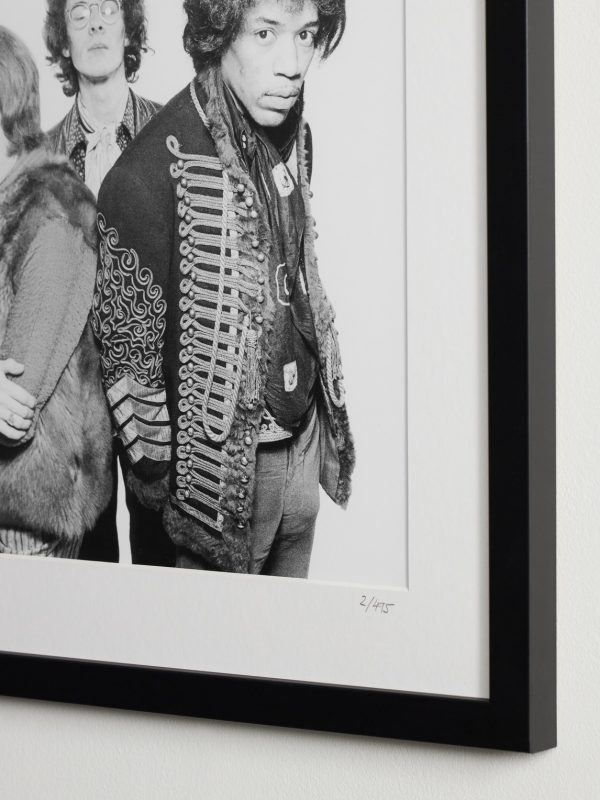 Framed 1967 Jimi Hendrix & The Experience Print, 16" x 16" - CU