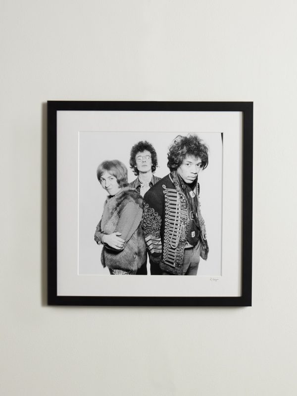 Framed 1967 Jimi Hendrix & The Experience Print, 16" x 16"