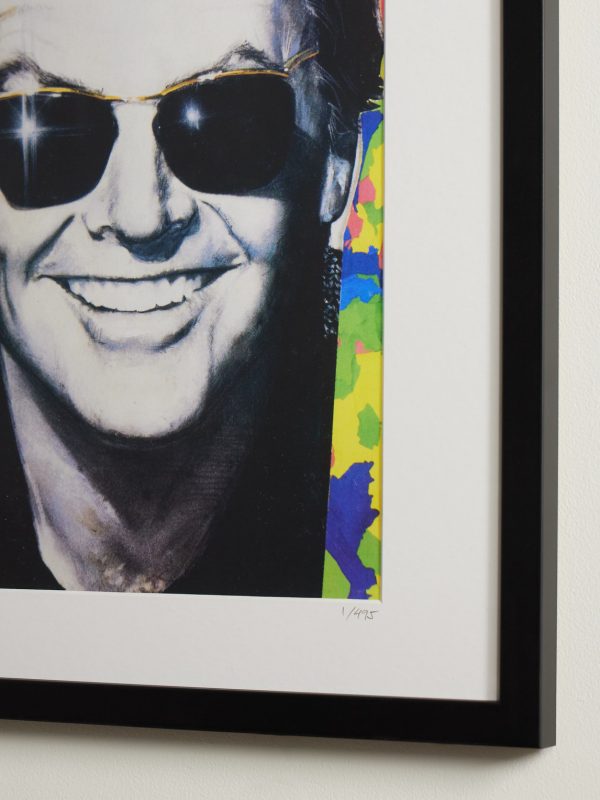 Framed 1984 Jack Nicholson Print, 16"x 20" - CU Framed 1984 Jack Nicholson Print, 16"x 20" - CU