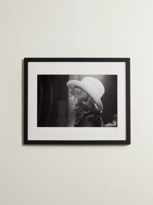 Framed 1967 Brian Jones Print, 16" x 20" Framed 1967 Brian Jones Print, 16" x 20"