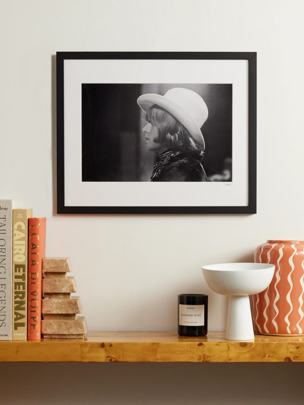Framed 1967 Brian Jones Print, 16" x 20" - OU Framed 1967 Brian Jones Print, 16" x 20" - OU