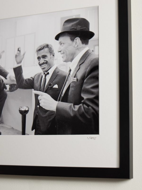 Framed 1963 Frank Sinatra & The Rat Pack Print, 16" x 20" - CU Framed 1963 Frank Sinatra & The Rat Pack Print, 16" x 20" - CU