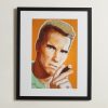 Framed 1985 Arnold Schwarzenegger Print, 16" x 20" Framed 1985 Arnold Schwarzenegger Print, 16" x 20"