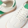 Suede-Trimmed Leather Sneakers - CU Suede-Trimmed Leather Sneakers - CU