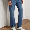Suede-Trimmed Leather Sneakers - OU Suede-Trimmed Leather Sneakers - OU