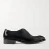 Whole-Cut Glossed-Leather Oxford Shoes Whole-Cut Glossed-Leather Oxford Shoes