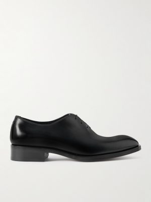 Whole-Cut Glossed-Leather Oxford Shoes Whole-Cut Glossed-Leather Oxford Shoes