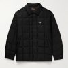 Coach Appliquéd Quilted Wool and Silk-Blend Twill Down Jacket Coach Appliquéd Quilted Wool and Silk-Blend Twill Down Jacket