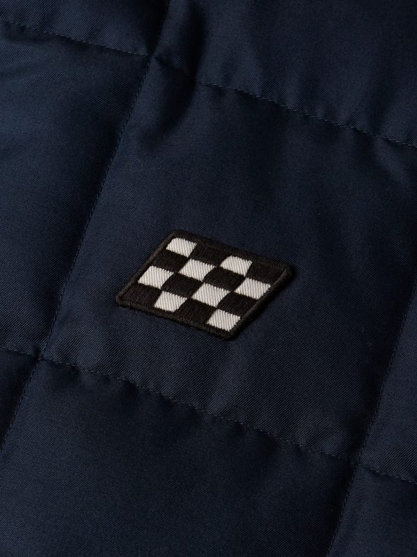 Coach Appliquéd Quilted Wool and Silk-Blend Twill Down Jacket - CU Coach Appliquéd Quilted Wool and Silk-Blend Twill Down Jacket - CU