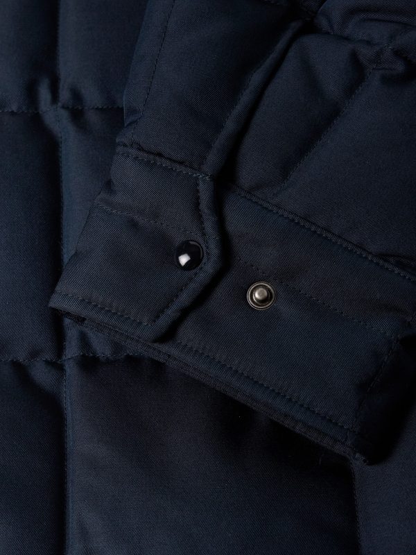 Coach Appliquéd Quilted Wool and Silk-Blend Twill Down Jacket - E1 Coach Appliquéd Quilted Wool and Silk-Blend Twill Down Jacket - E1