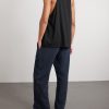 Oversized Cotton-Jersey Tank Top - BK