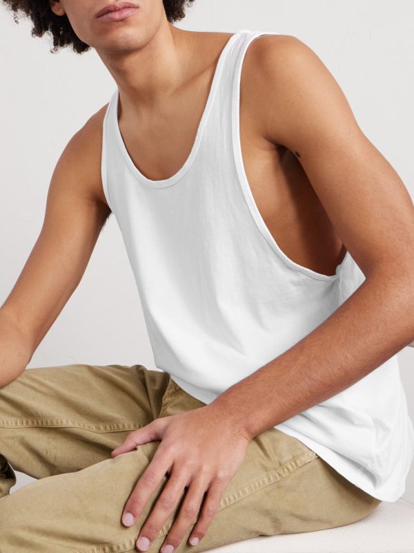Lightweight Combed Cotton-Jersey Tank Top - FR Lightweight Combed Cotton-Jersey Tank Top - FR