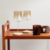 Set of Two Murano Wine Glasses - OU Set of Two Murano Wine Glasses - OU