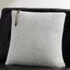 Bead-Embellished Ribbed Cashmere Cushion Bead-Embellished Ribbed Cashmere Cushion