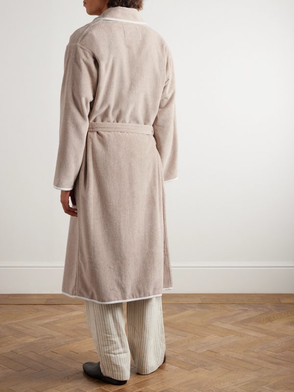 Cotton-Terry Bathrobe - BK