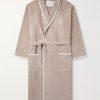 Cotton-Terry Bathrobe