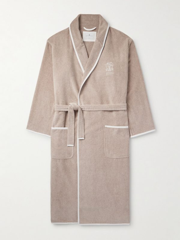 Cotton-Terry Bathrobe