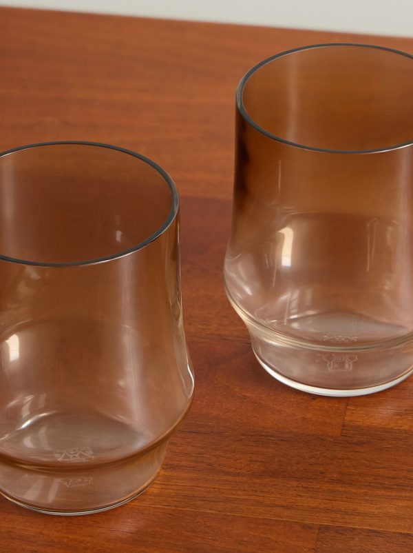 Set of Two Murano Glass Tumblers - CU Set of Two Murano Glass Tumblers - CU