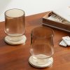 Set of Two Murano Glass Tumblers - OU Set of Two Murano Glass Tumblers - OU