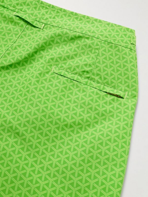 + Lamborghini Bulldog Reticolo Straight-Leg Mid-Length Recycled Swim Shorts - CU + Lamborghini Bulldog Reticolo Straight-Leg Mid-Length Recycled Swim Shorts - CU