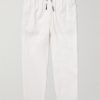 Sonoran Tapered Linen-Blend Drawstring Trousers Sonoran Tapered Linen-Blend Drawstring Trousers