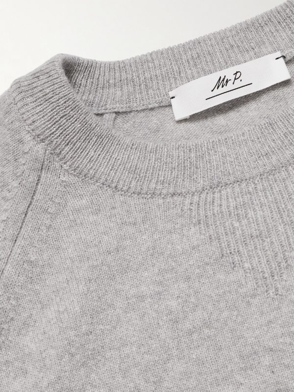 Charlie Merino Wool and Cashmere Sweater - CU