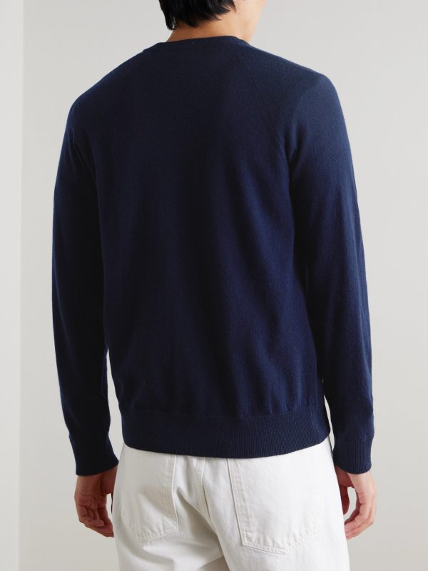 Charlie Merino Wool and Cashmere-Blend Sweater - BK