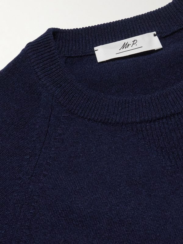 Charlie Merino Wool and Cashmere-Blend Sweater - CU
