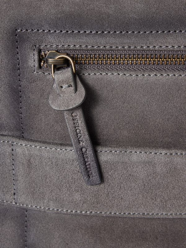 OC 001 Suede Backpack - CU OC 001 Suede Backpack - CU