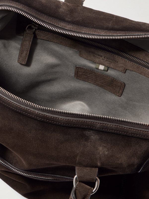 Jules 003 Airbrushed Suede Briefcase - E1 Jules 003 Airbrushed Suede Briefcase - E1