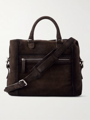 Jules 003 Airbrushed Suede Briefcase Jules 003 Airbrushed Suede Briefcase