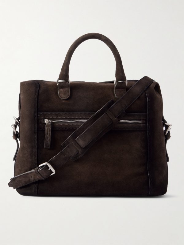 Jules 003 Airbrushed Suede Briefcase Jules 003 Airbrushed Suede Briefcase