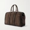 Quentin 009 Airbrushed Suede Weekend Bag - BK