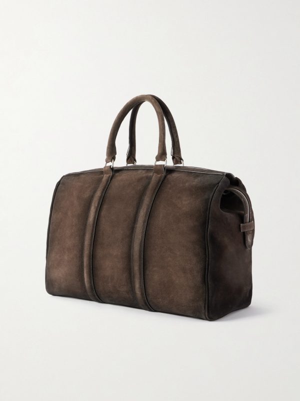 Quentin 009 Airbrushed Suede Weekend Bag - BK