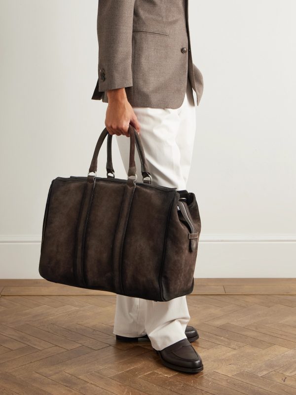 Quentin 009 Airbrushed Suede Weekend Bag - OU