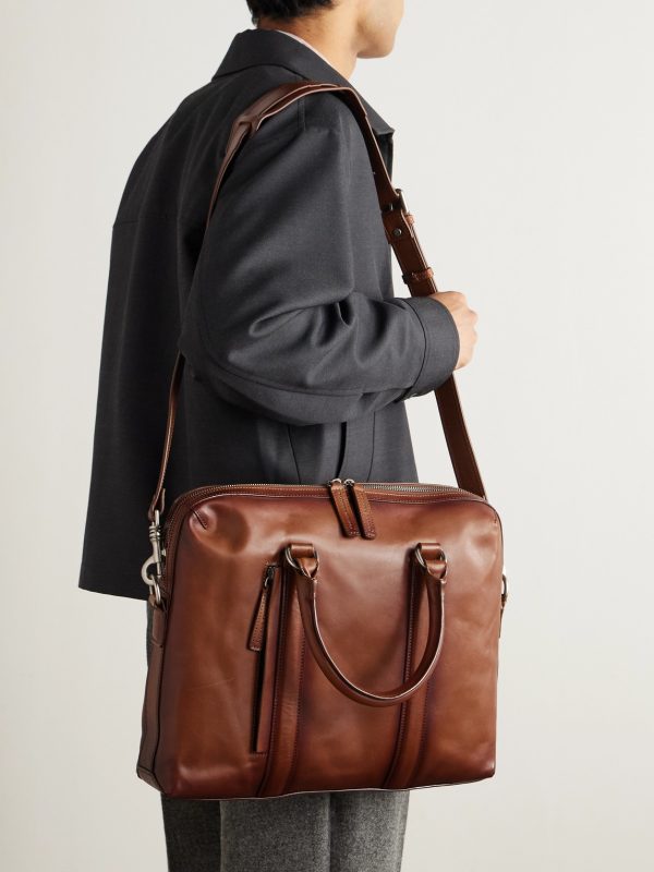 Quentin 019 Leather Briefcase - E2 Quentin 019 Leather Briefcase - E2
