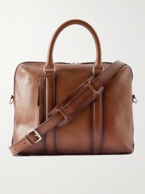 Quentin 019 Leather Briefcase