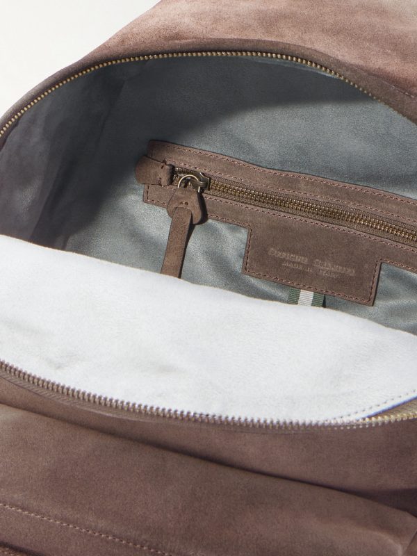 OC 001 Suede Backpack - E1 OC 001 Suede Backpack - E1