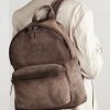 OC 001 Suede Backpack - OU OC 001 Suede Backpack - OU