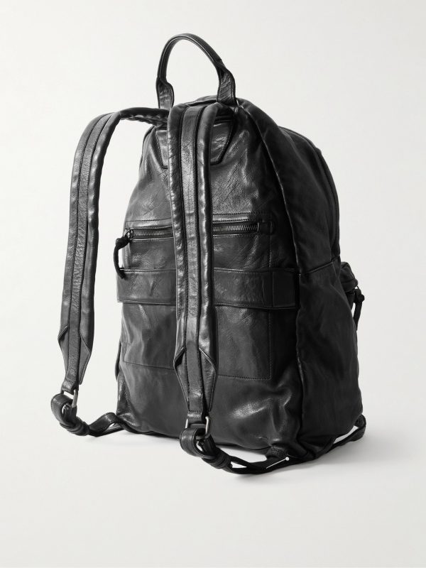 Ignis Leather Backpack - BK